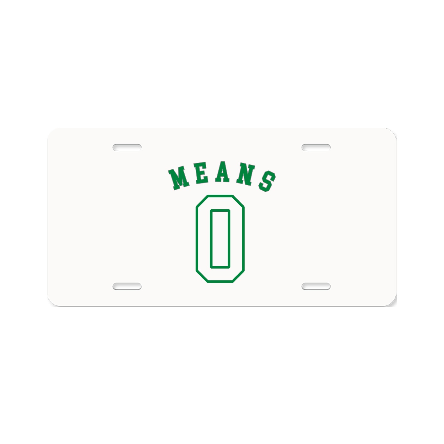 License Plate — Shirsey Arch in Classic