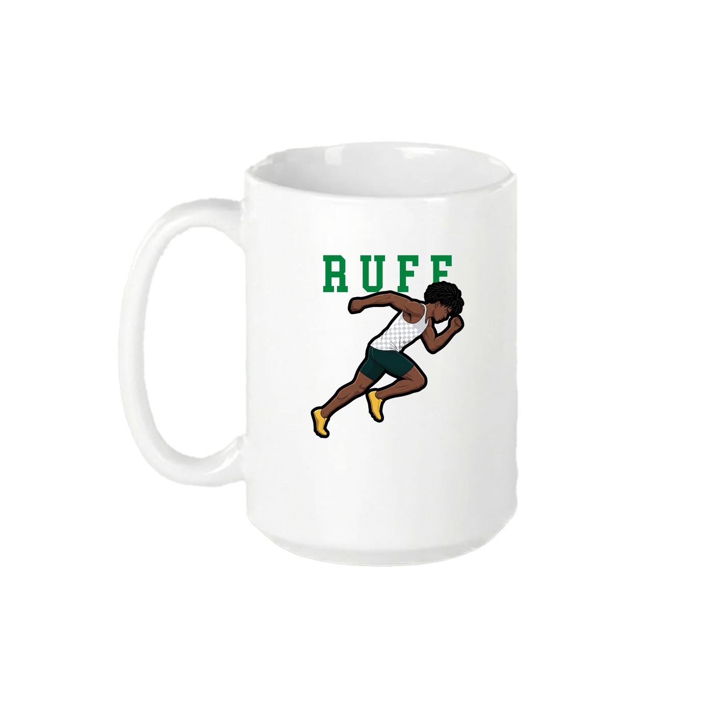 15oz Coffee Mug — Shirsey in White