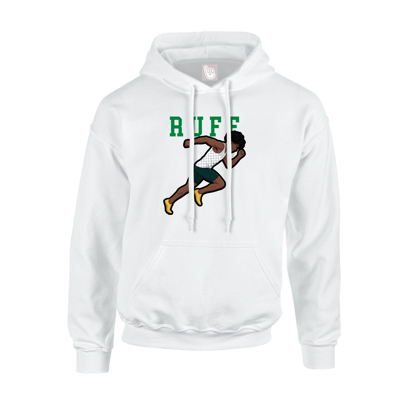Youth Hoodie — Shirsey in White