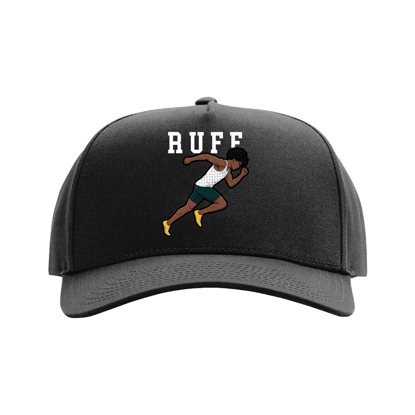 Full Fabric Five-Panel Champ Cap