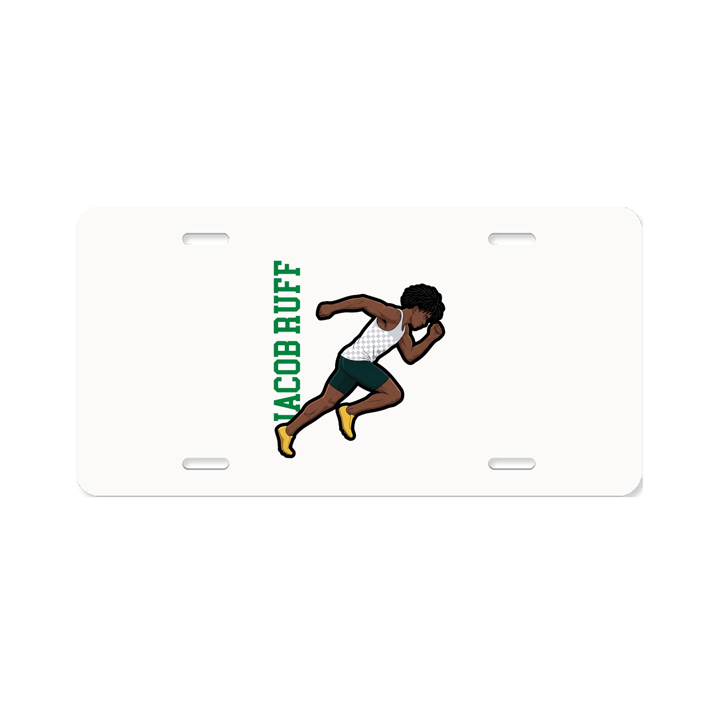 Aluminum License Plate