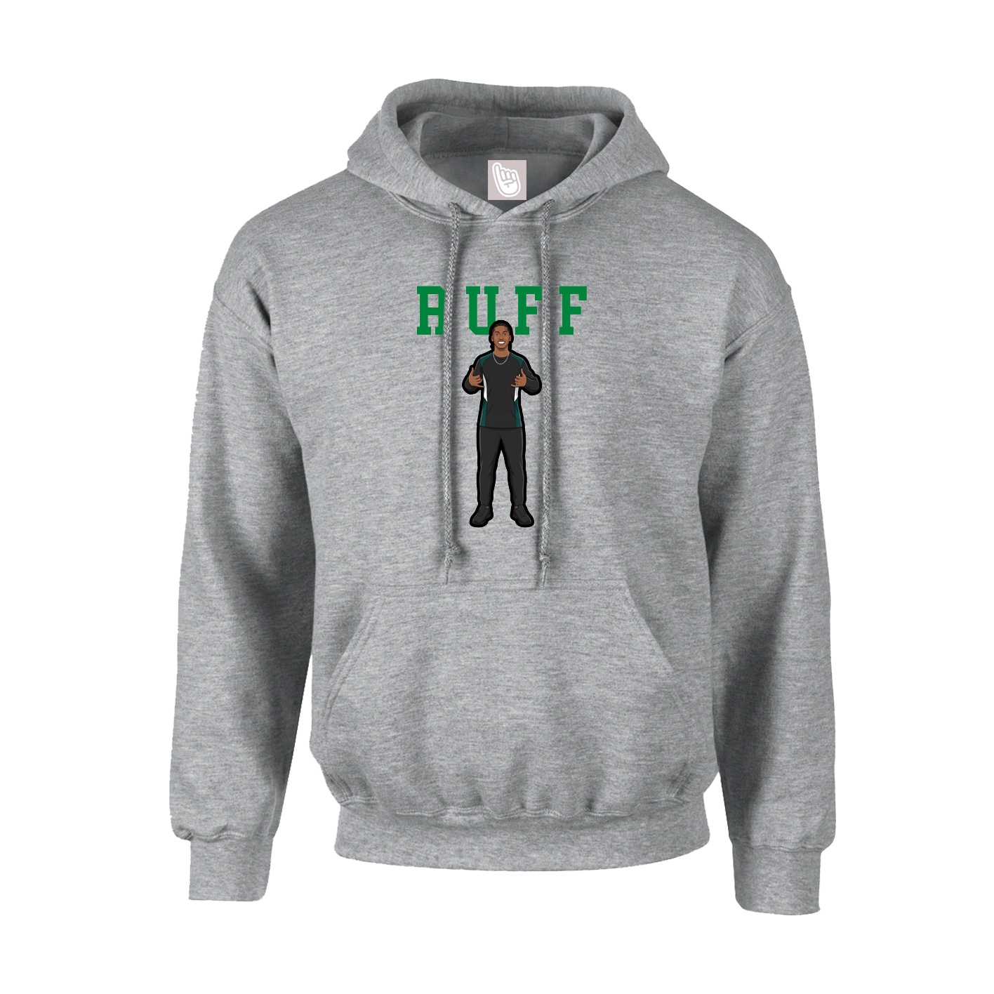 Hoodie — Shirsey in Grey