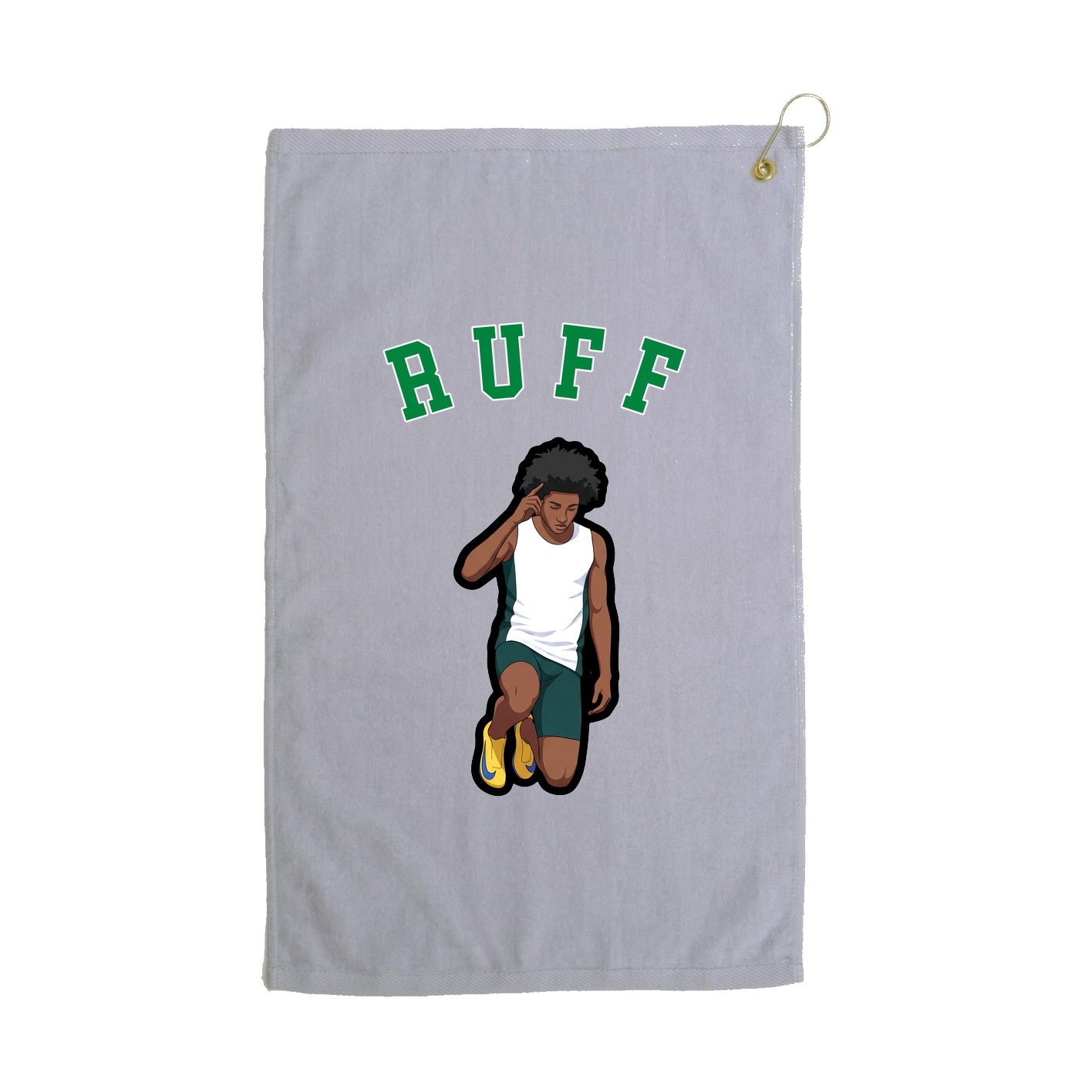 Golf Towel — Shirsey Arch in Grey
