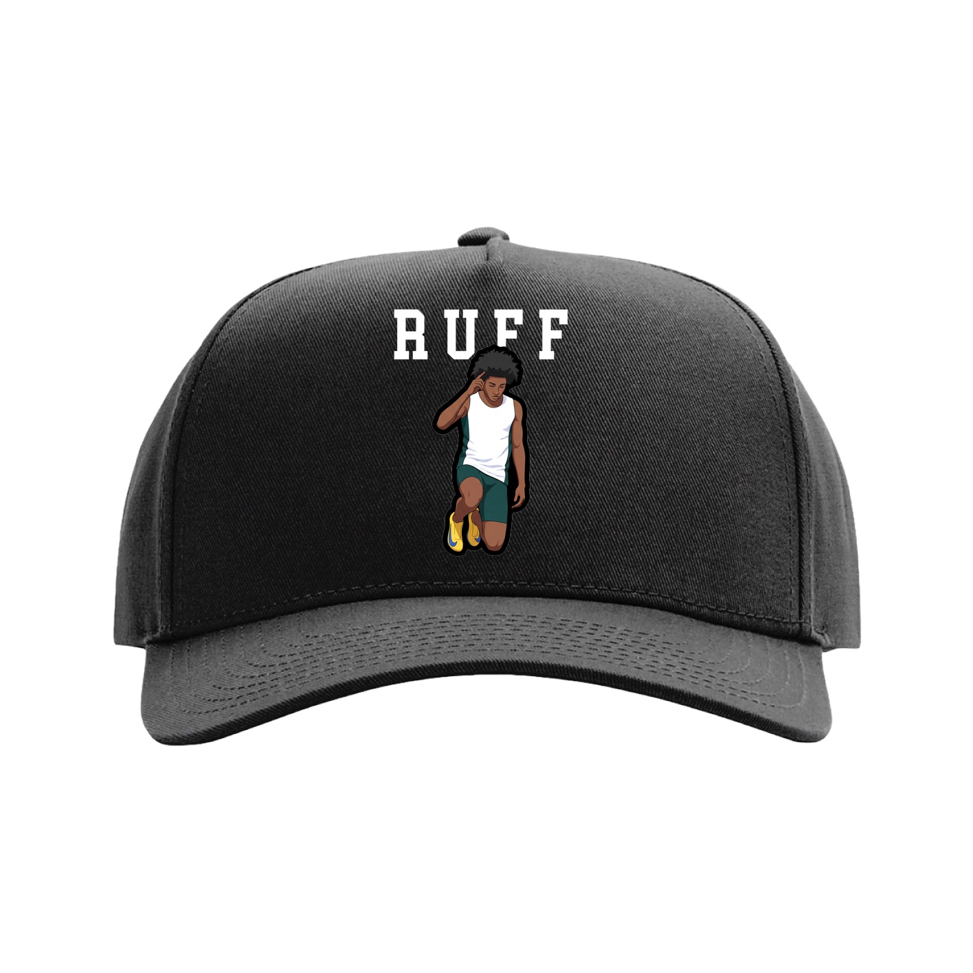 Full Fabric Five-Panel Champ Cap