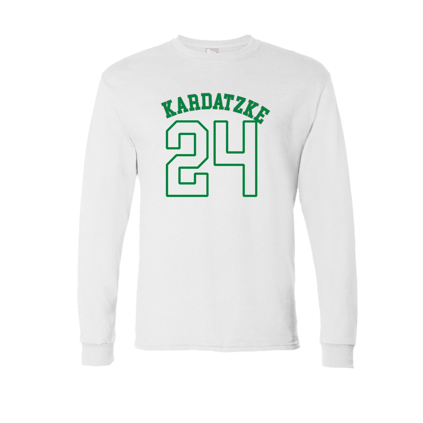 Long Sleeve Tee — Shirsey Arch in White