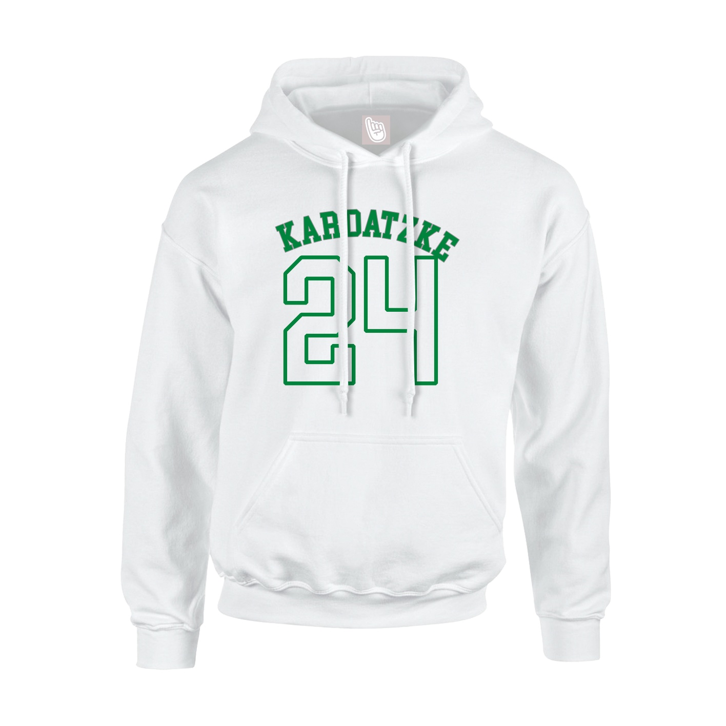 Hoodie — Shirsey Arch in White