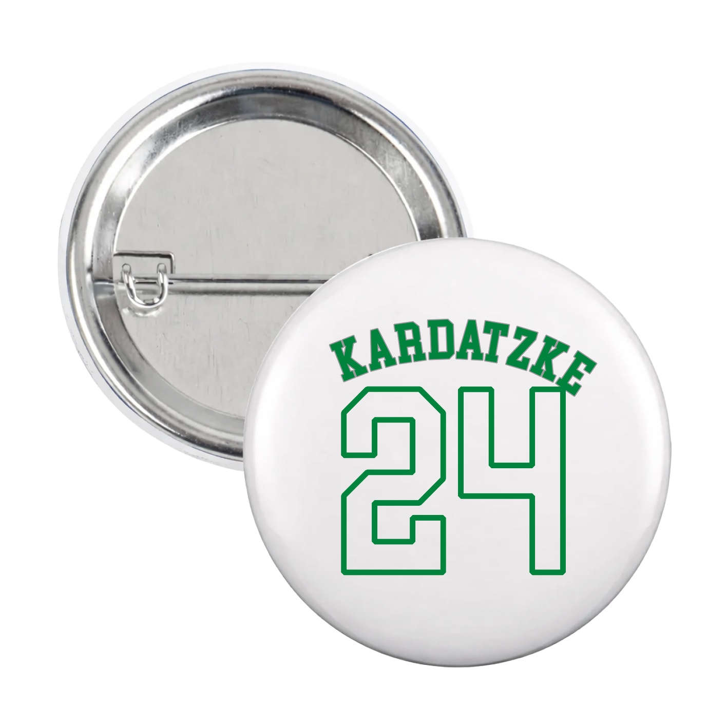 Game Day Button — Shirsey Arch in White