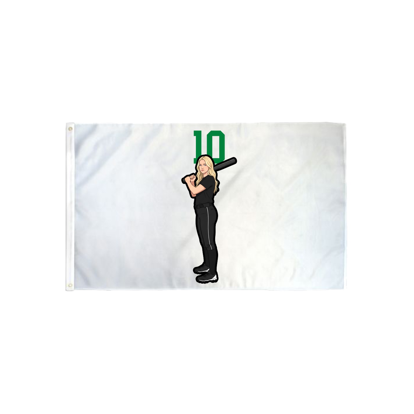 3x5 Flag — Number Top in Classic