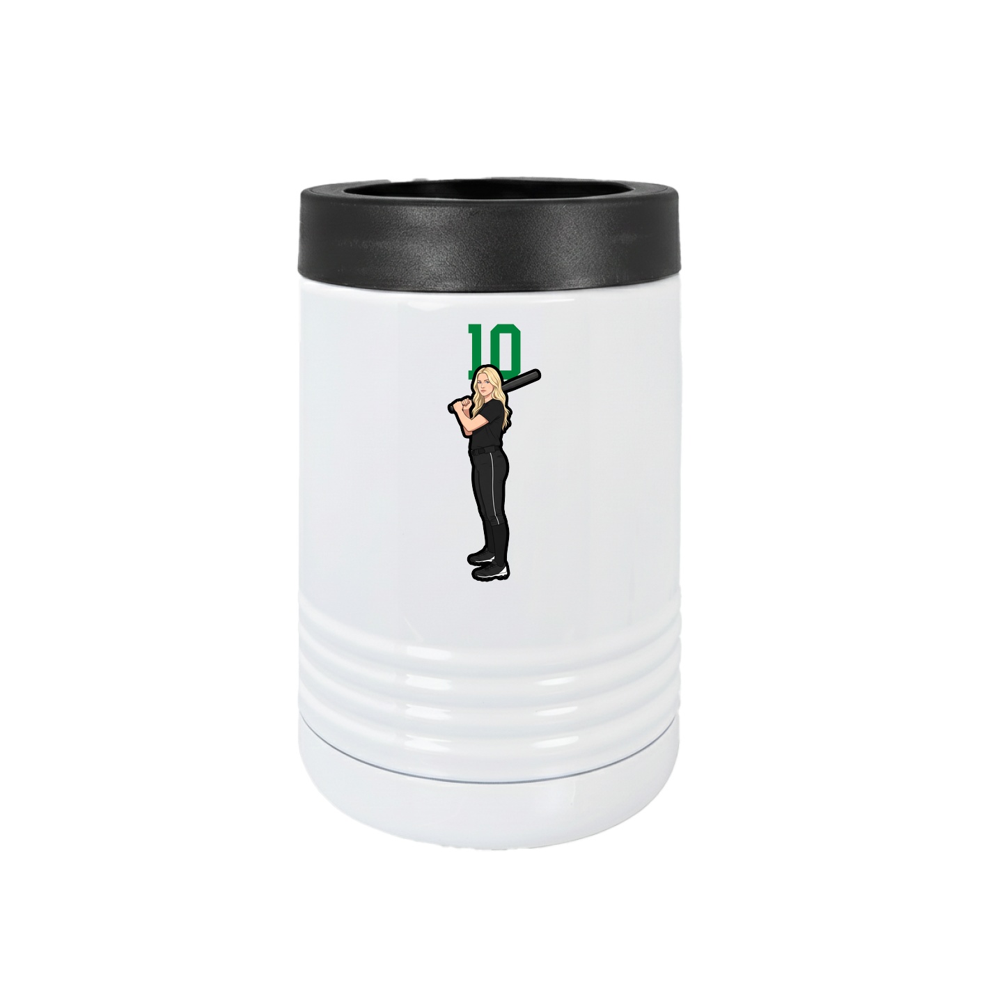 Beverage Holder — Number Top in White