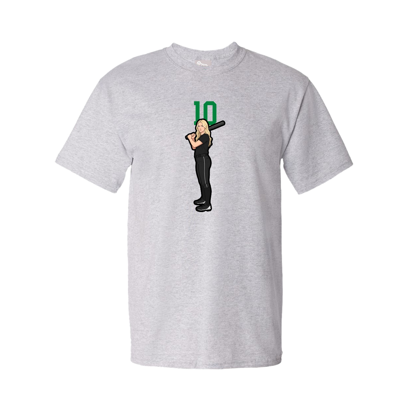 Tee — Number Top in Grey