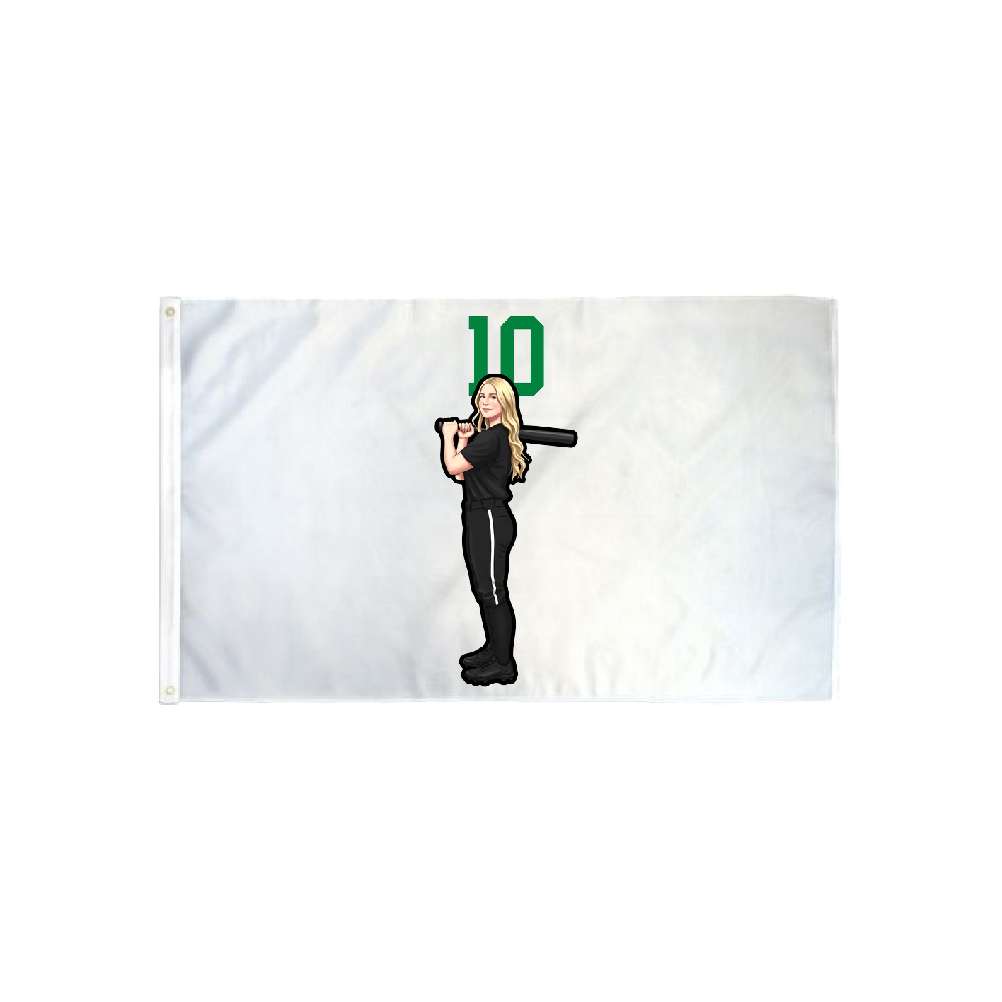 3x5 Flag — Number Top in Classic