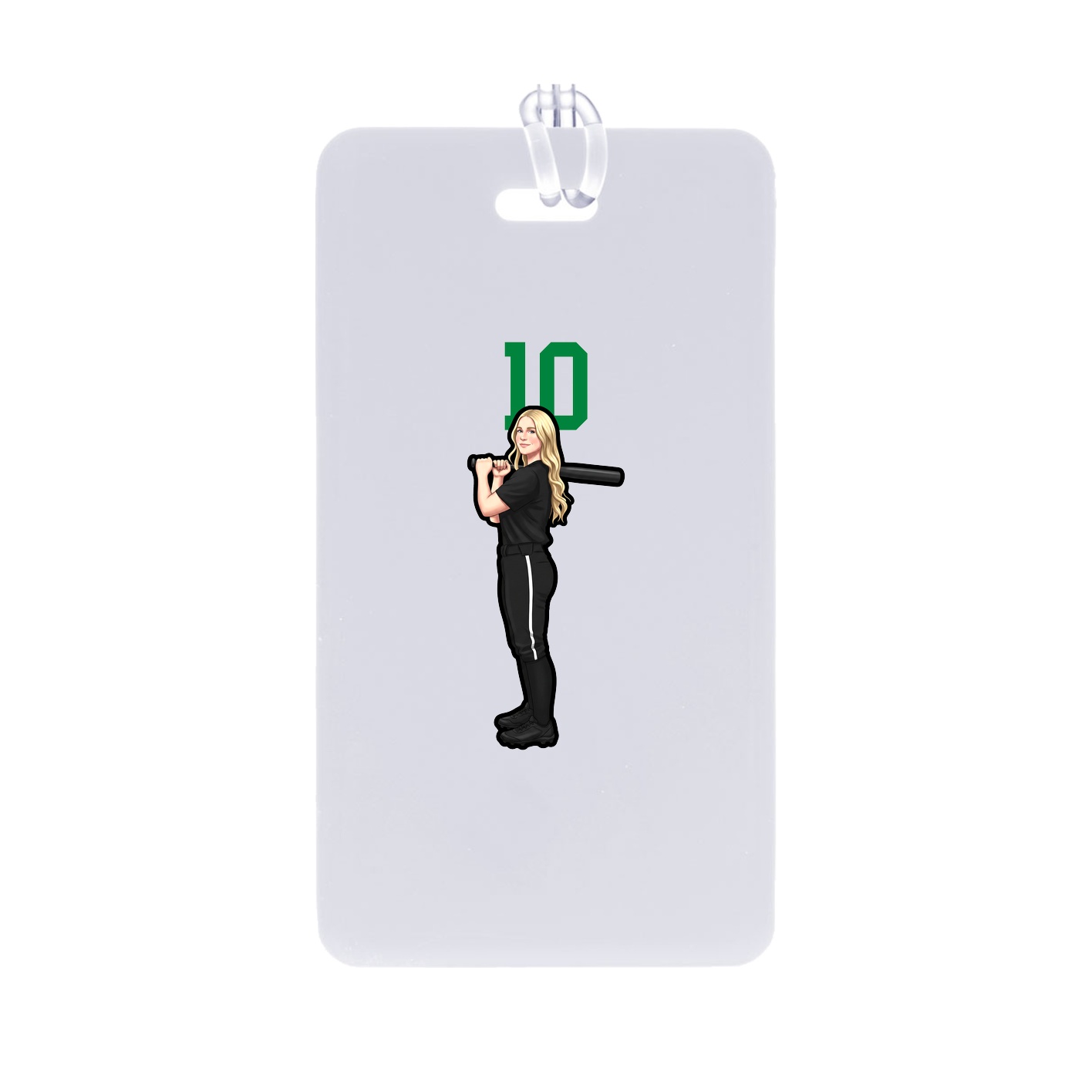 Bag Tag — Number Top in Classic