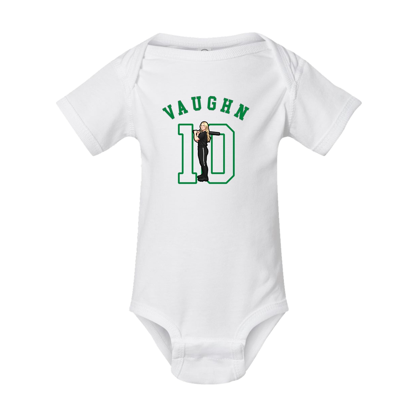 Baby Onesie — Shirsey Arch in White