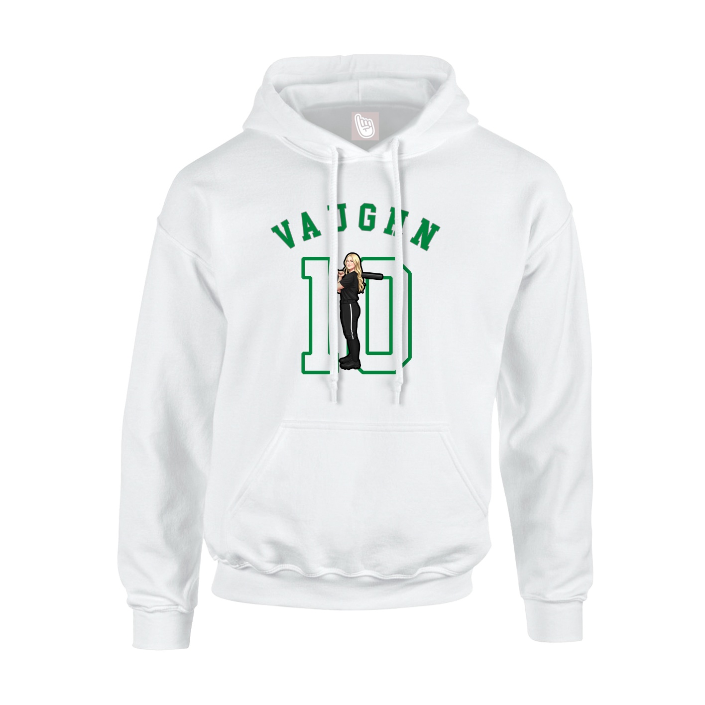 Hoodie — Shirsey Arch in White