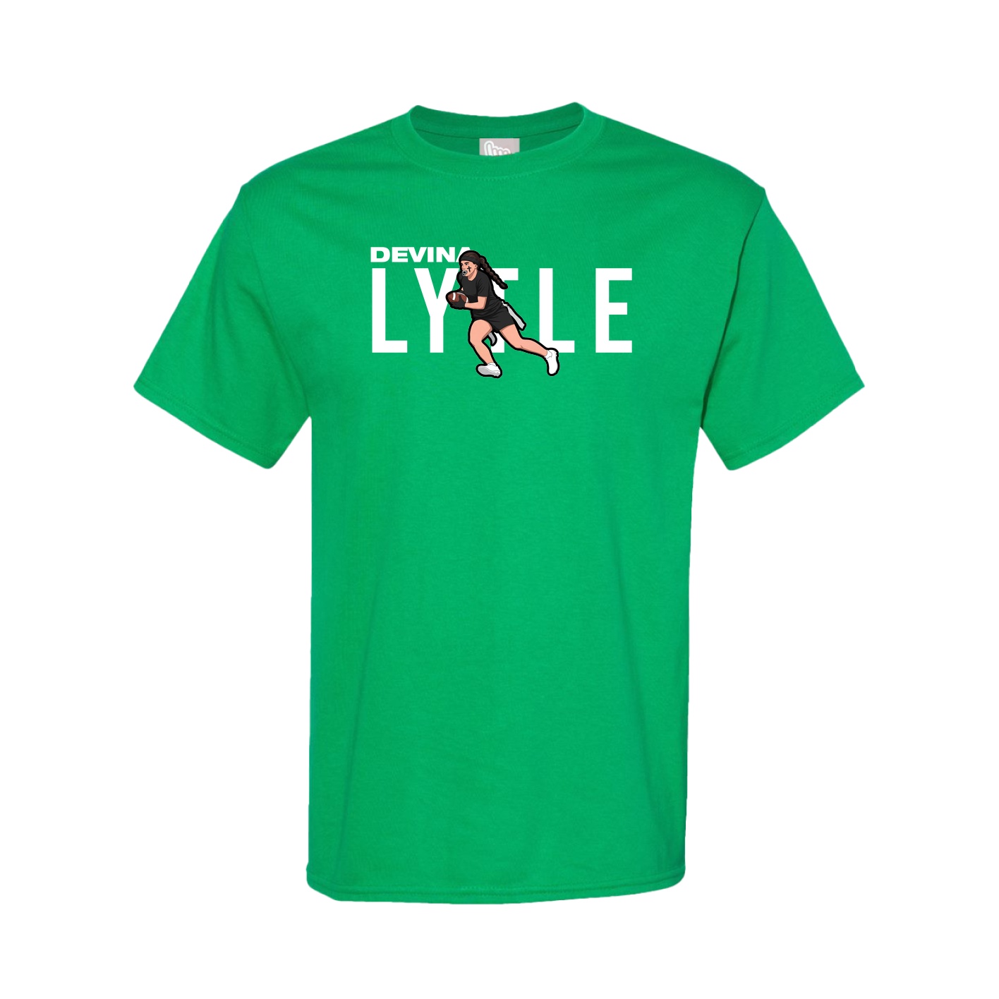 Tee — Player Name in Green