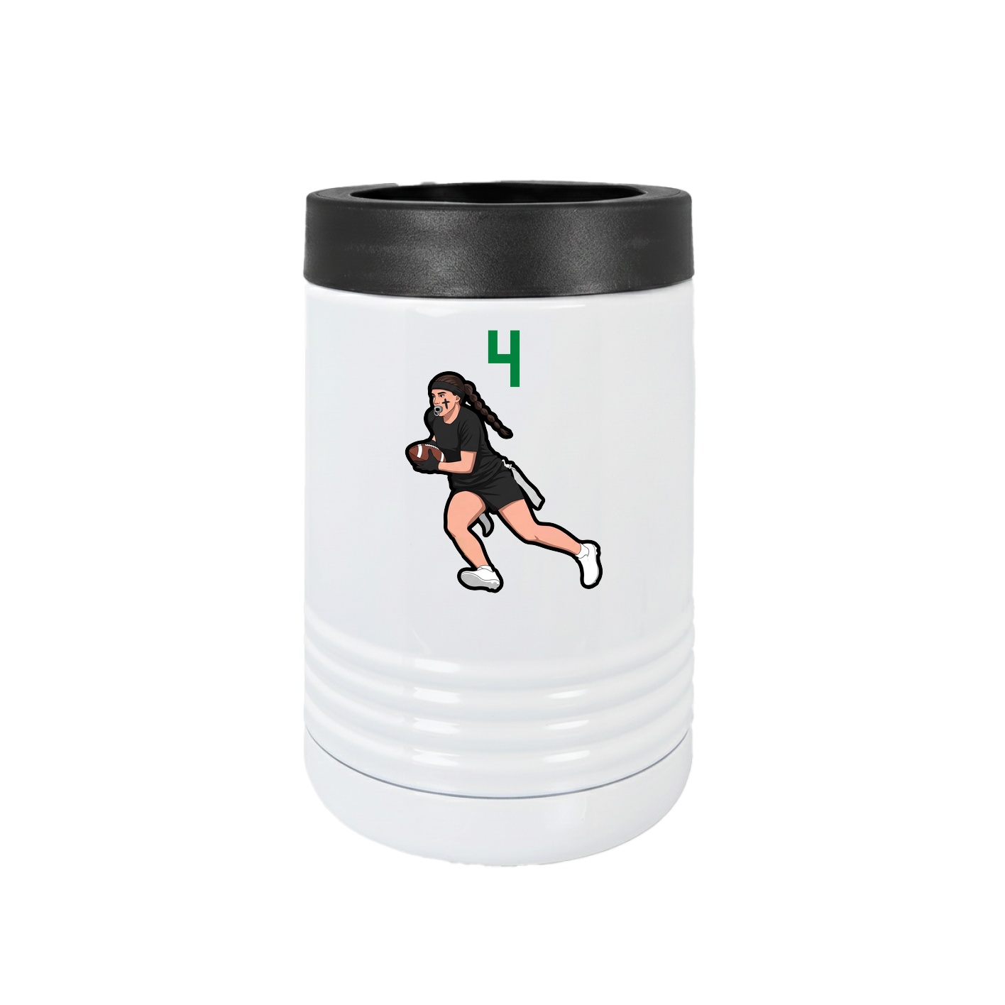 Beverage Holder — Number Top in White