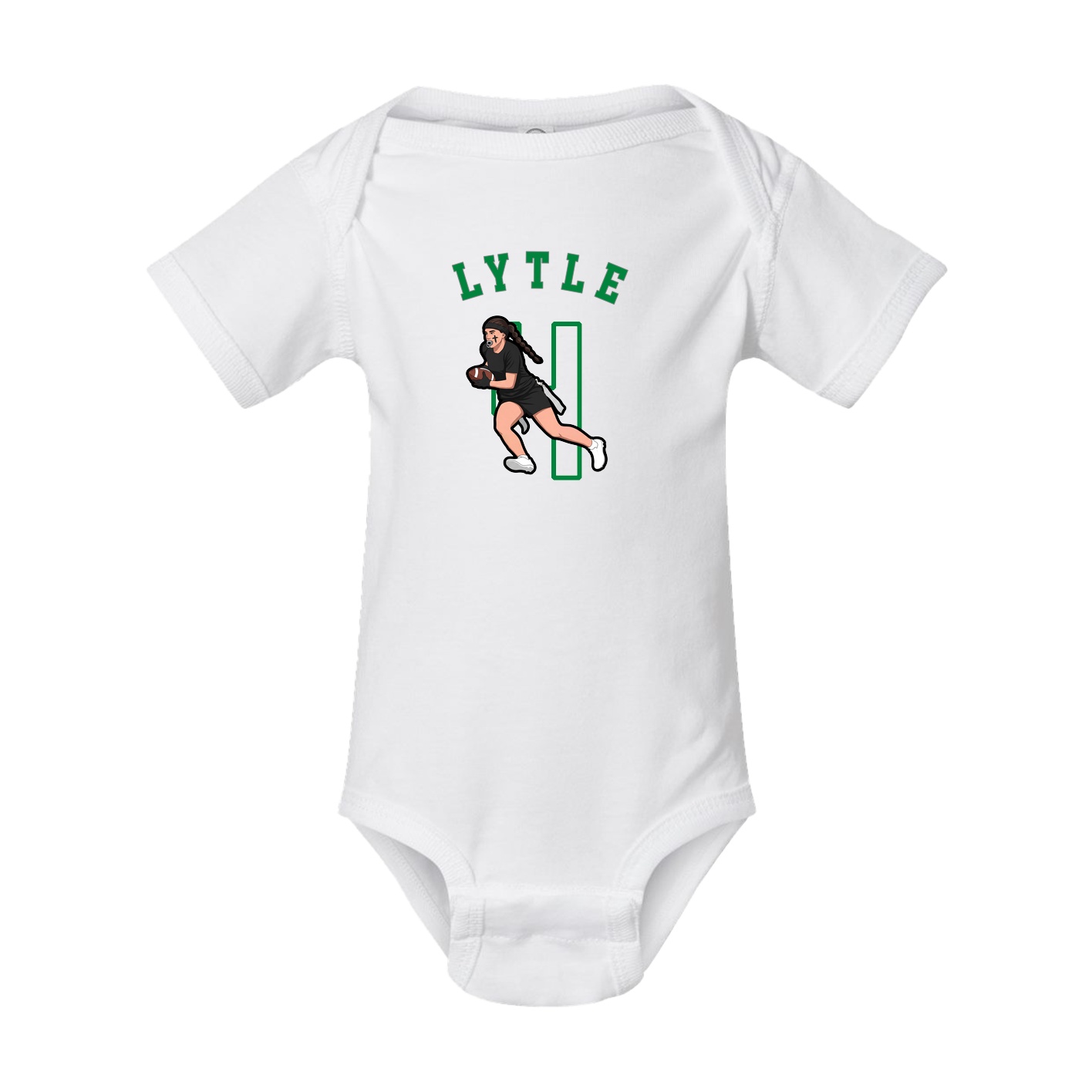 Baby Onesie — Shirsey Arch in White