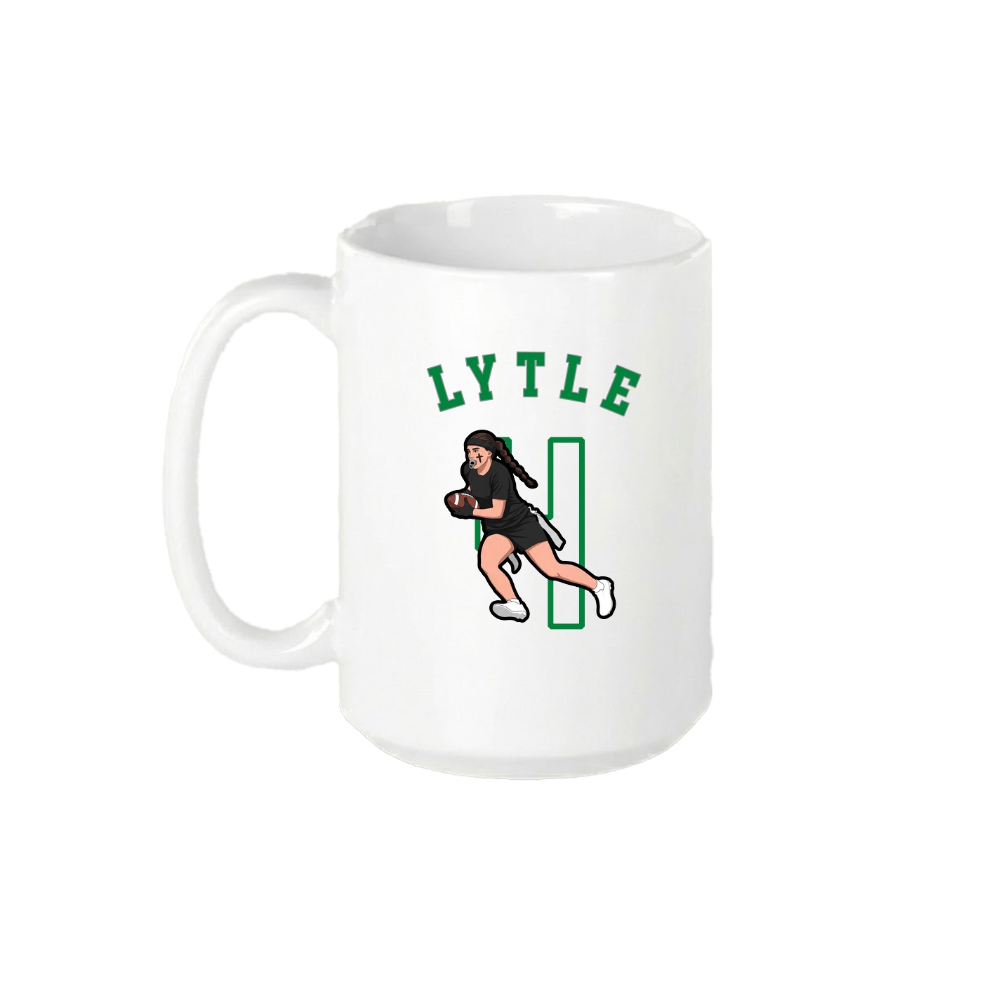 15oz Coffee Mug — Shirsey Arch in White