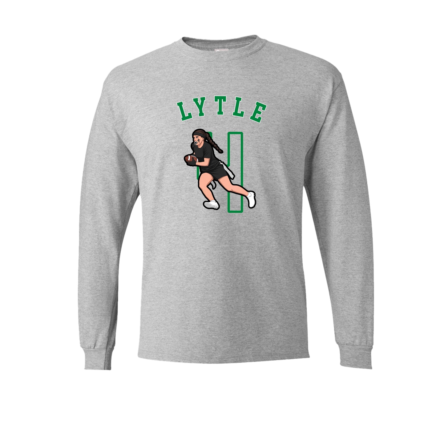 Long Sleeve Tee — Shirsey Arch in Grey
