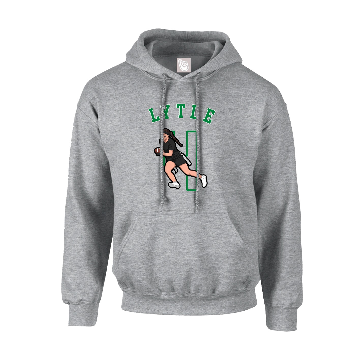 Hoodie — Shirsey Arch in Grey