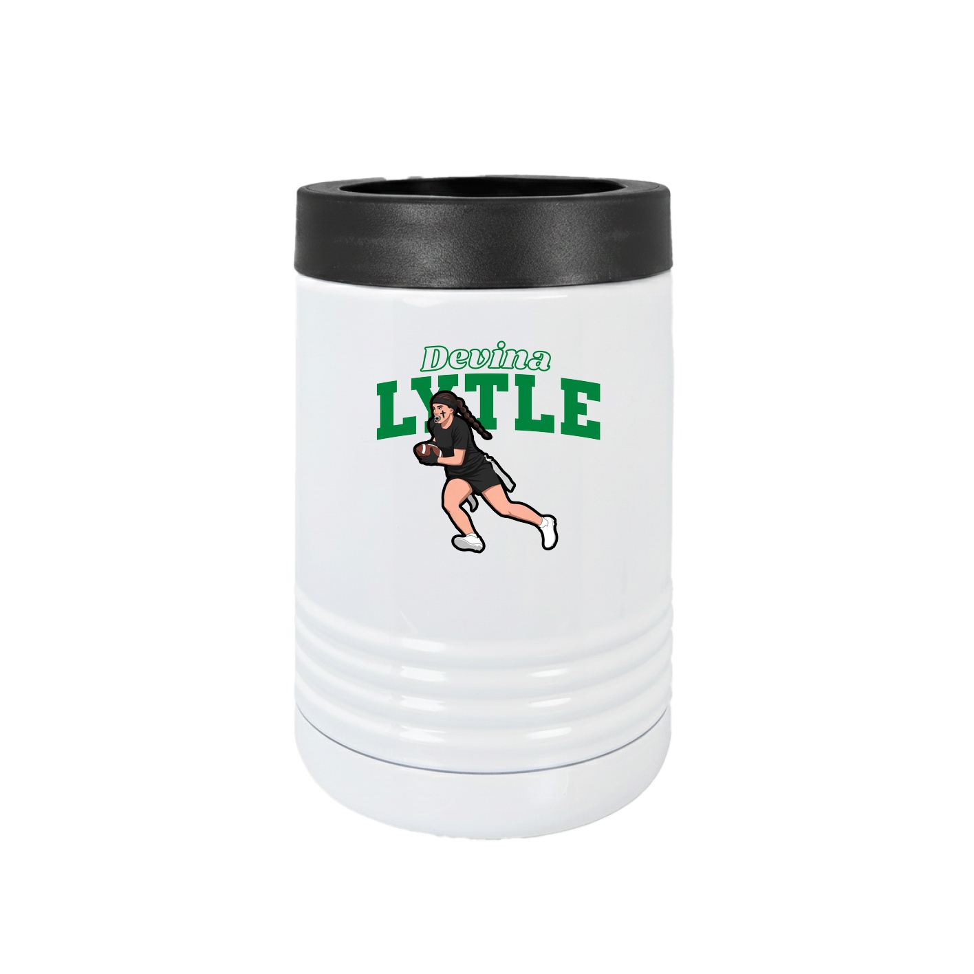 Beverage Holder — Name Arch in White