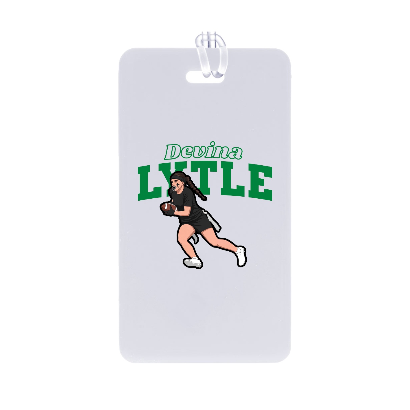 Bag Tag — Name Arch in Classic