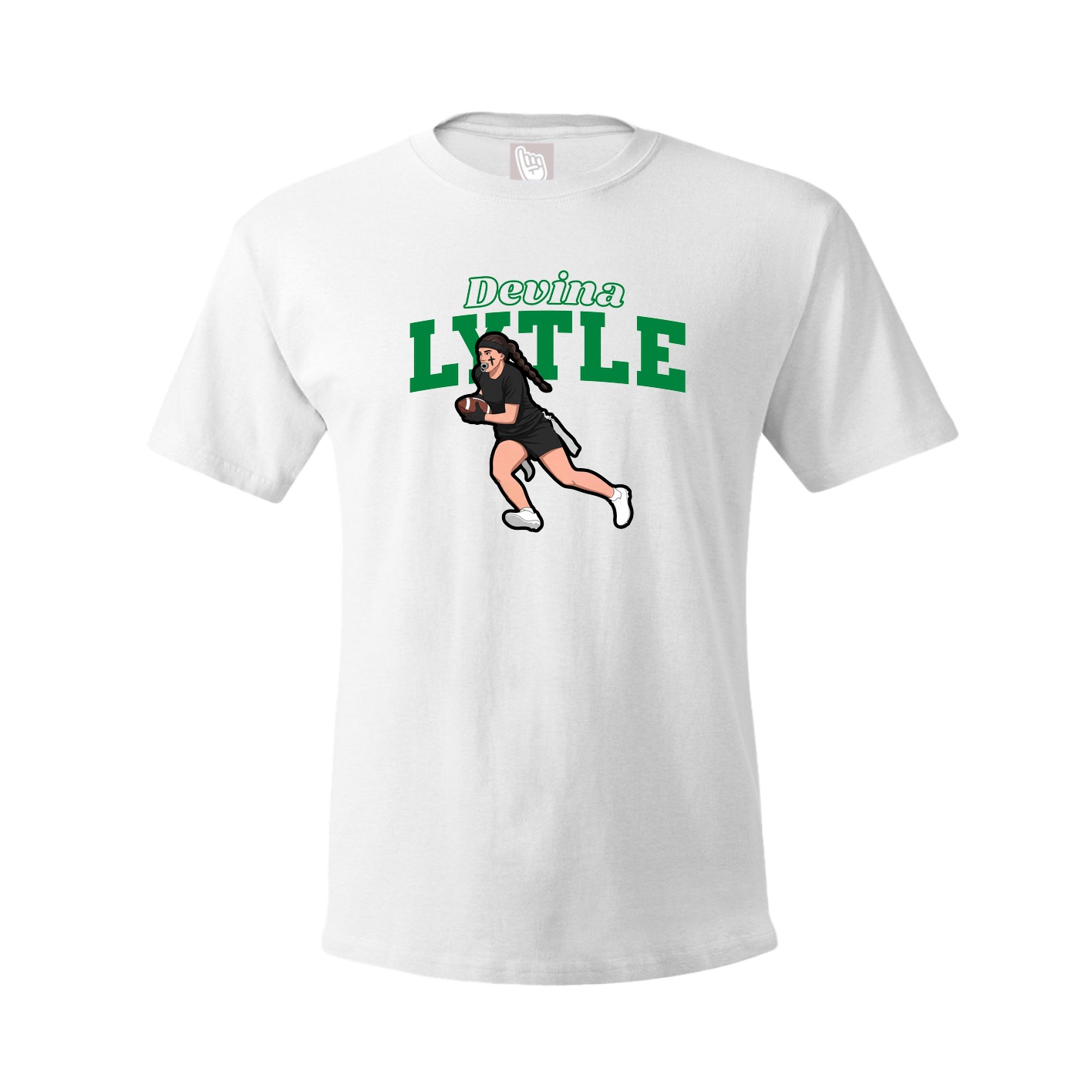 Tee — Name Arch in White