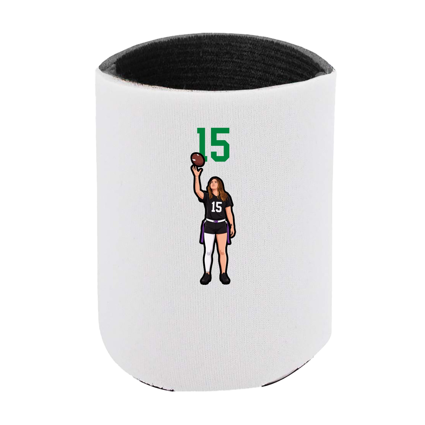 Can Holder — Number Top in White