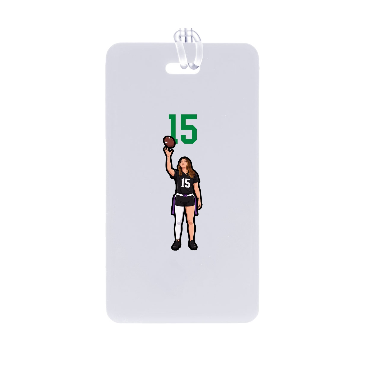 Bag Tag — Number Top in Classic