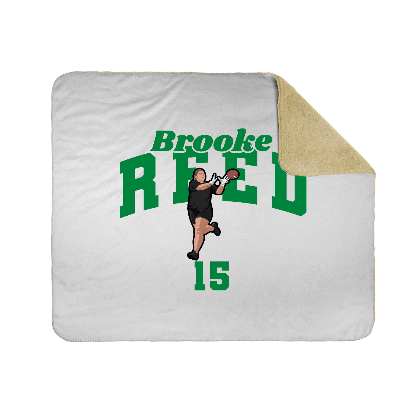 Throw Blanket — Signature Arch in White
