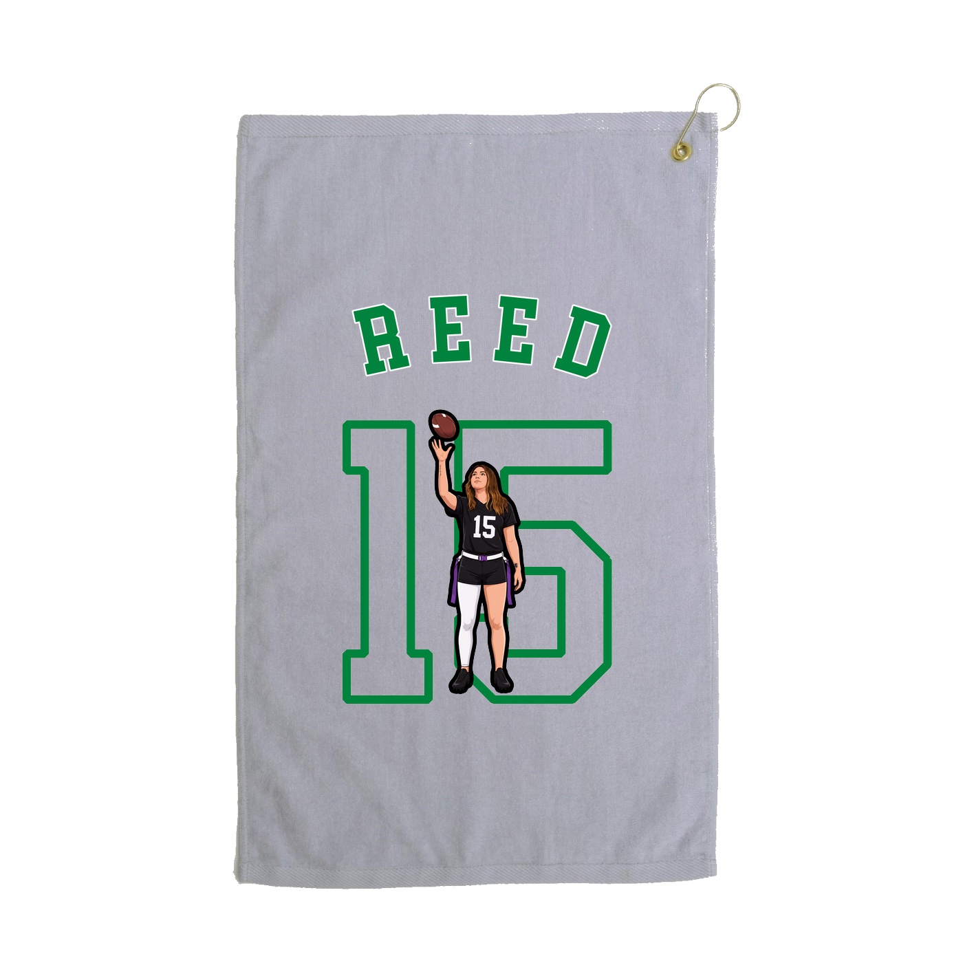 Golf Towel — Shirsey Arch in Grey