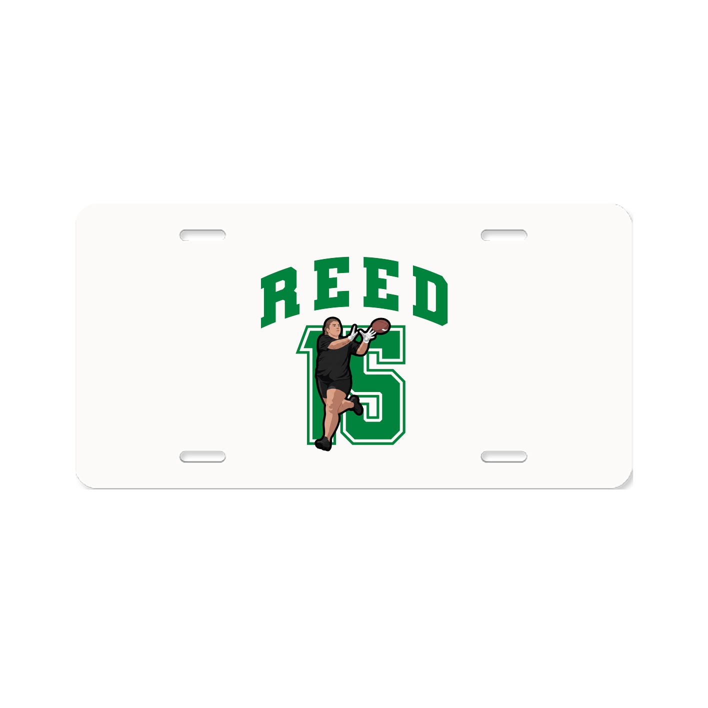 License Plate — Number in Classic