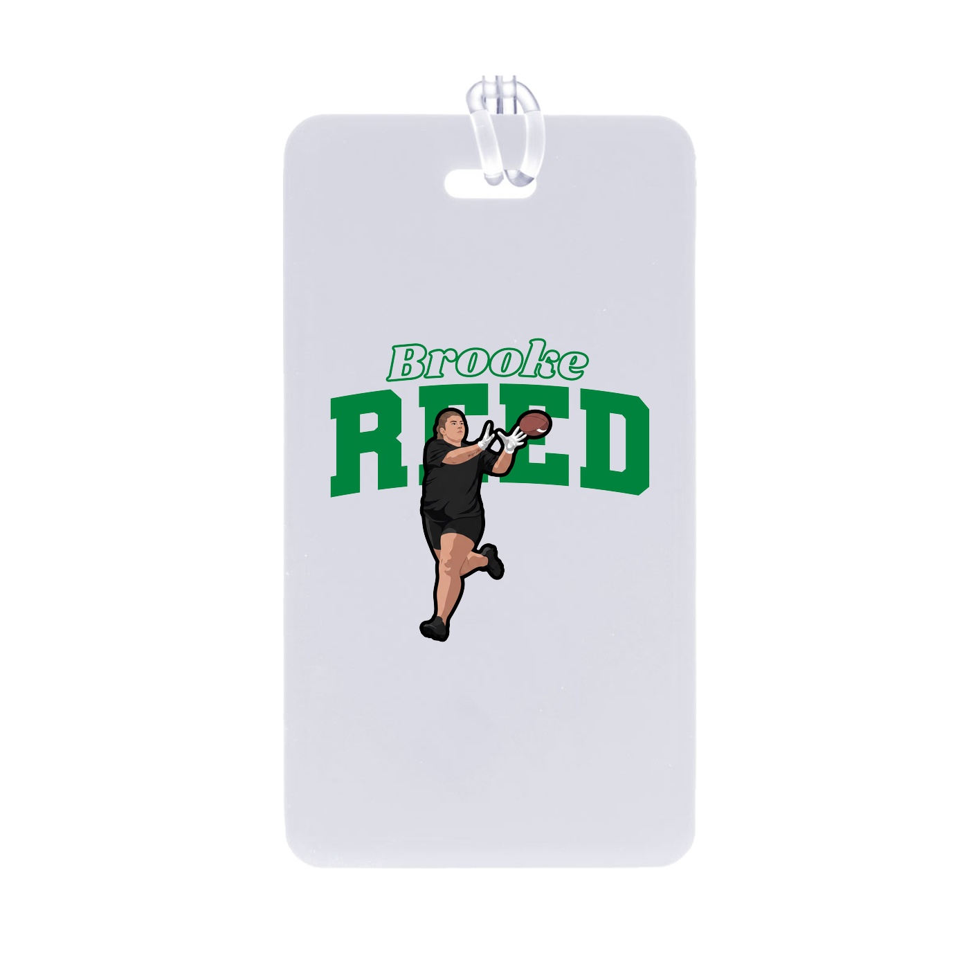 Bag Tag — Name Arch in Classic