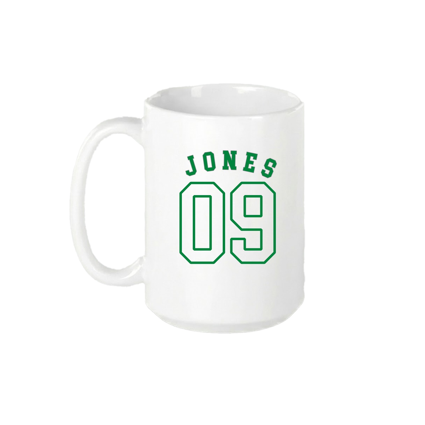 15oz Coffee Mug — Shirsey Arch in White