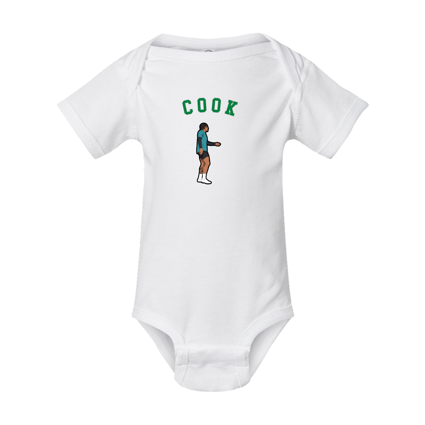 Baby Onesie — Shirsey Arch in White