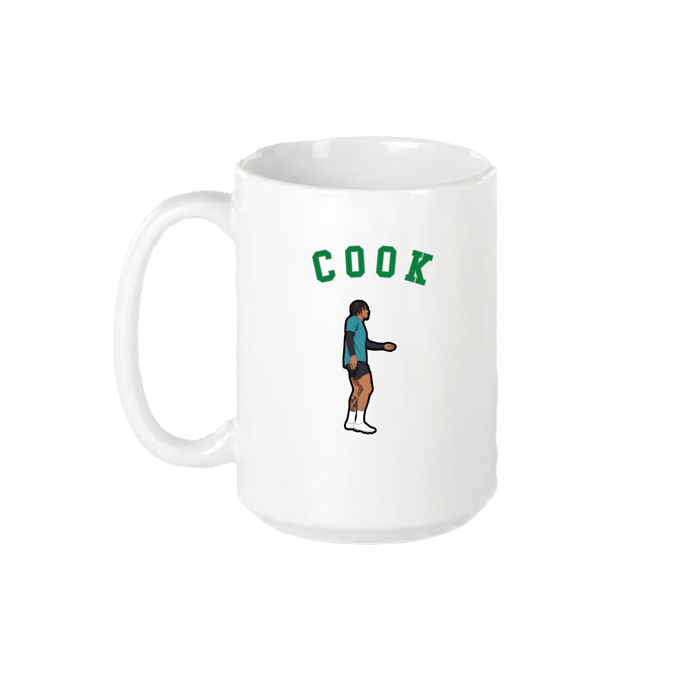 15oz Coffee Mug — Shirsey Arch in White