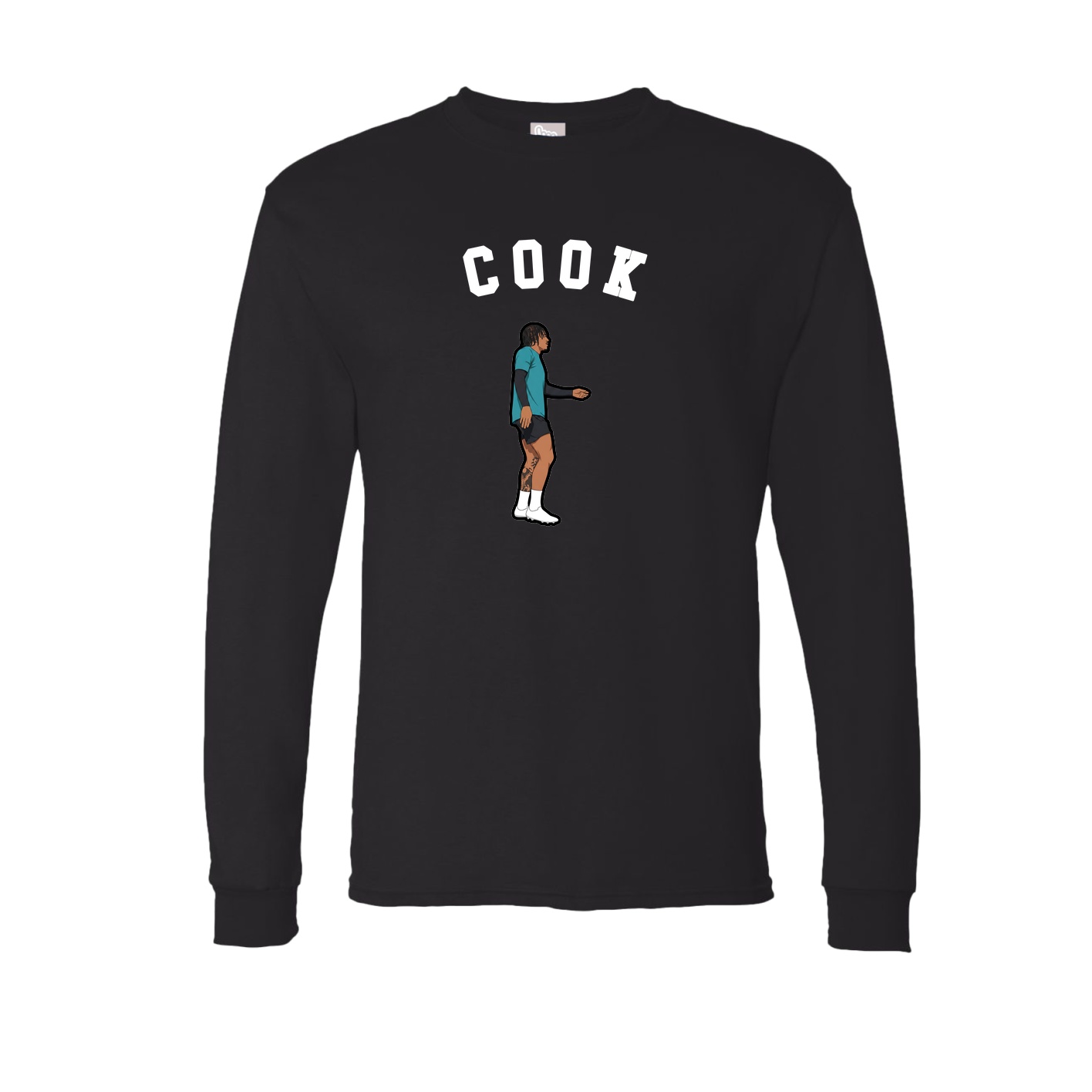 Long Sleeve Tee — Shirsey Arch in Black
