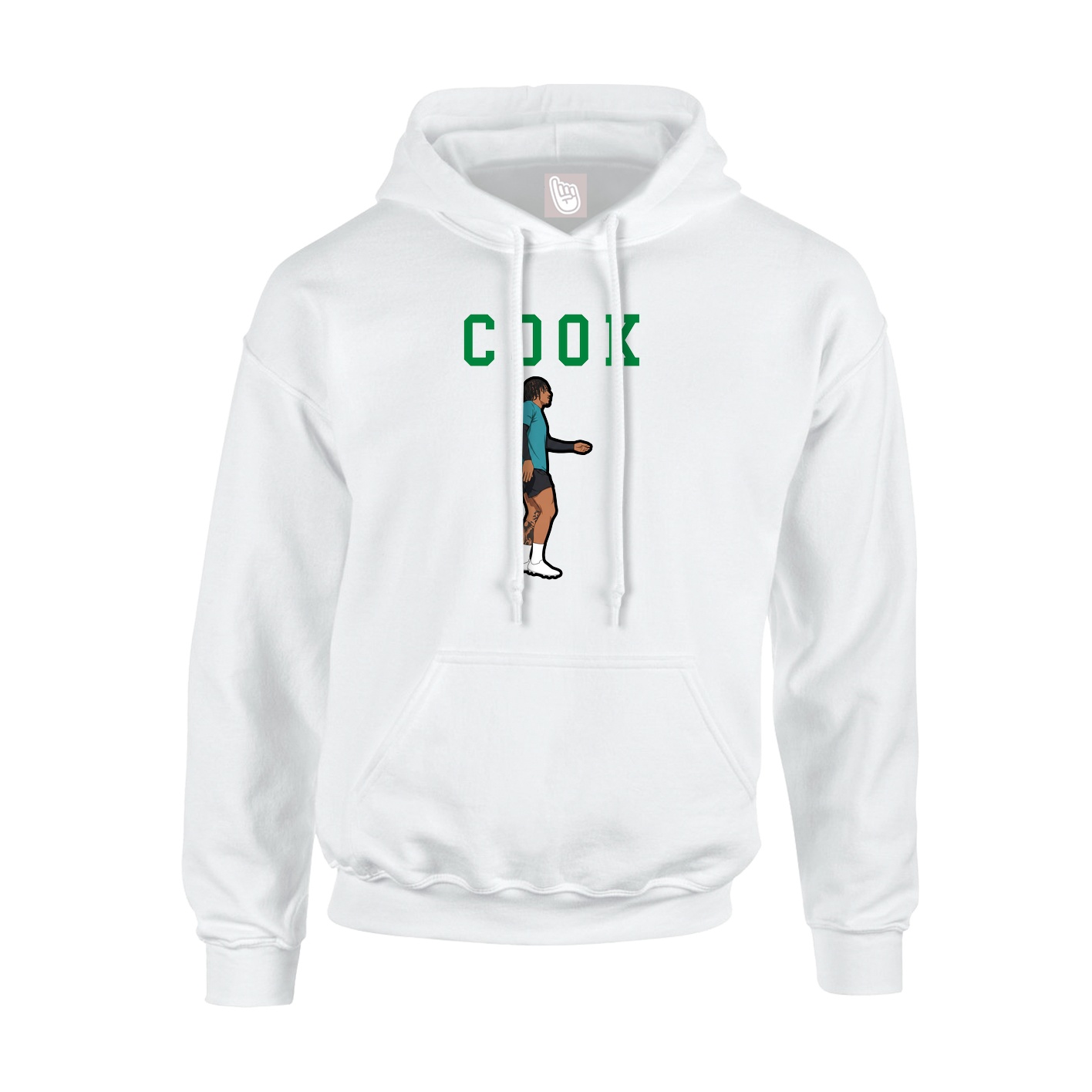 Youth Hoodie — Shirsey in White