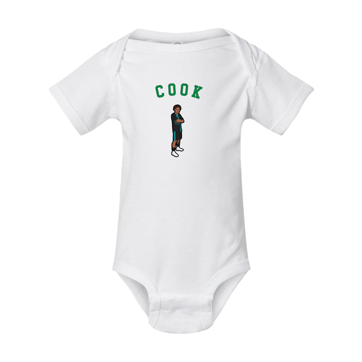 Baby Onesie — Shirsey Arch in White