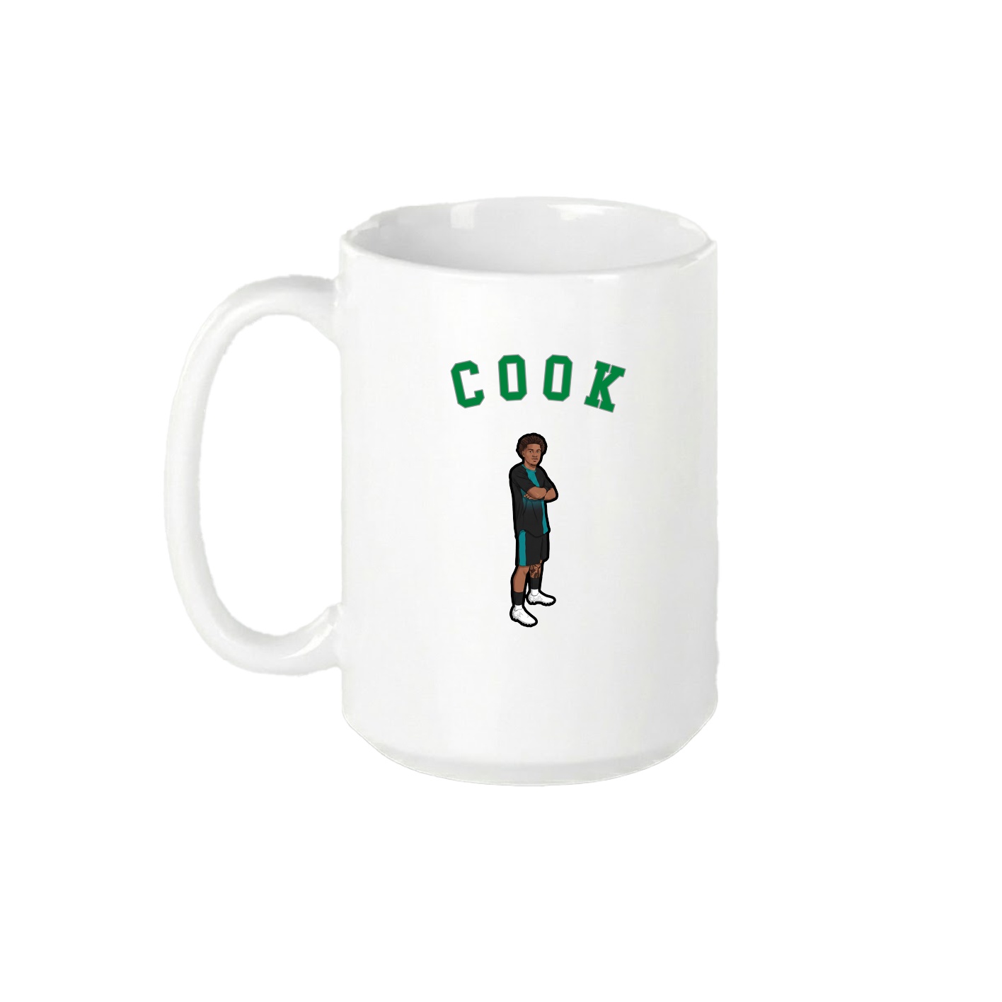 15oz Coffee Mug — Shirsey Arch in White