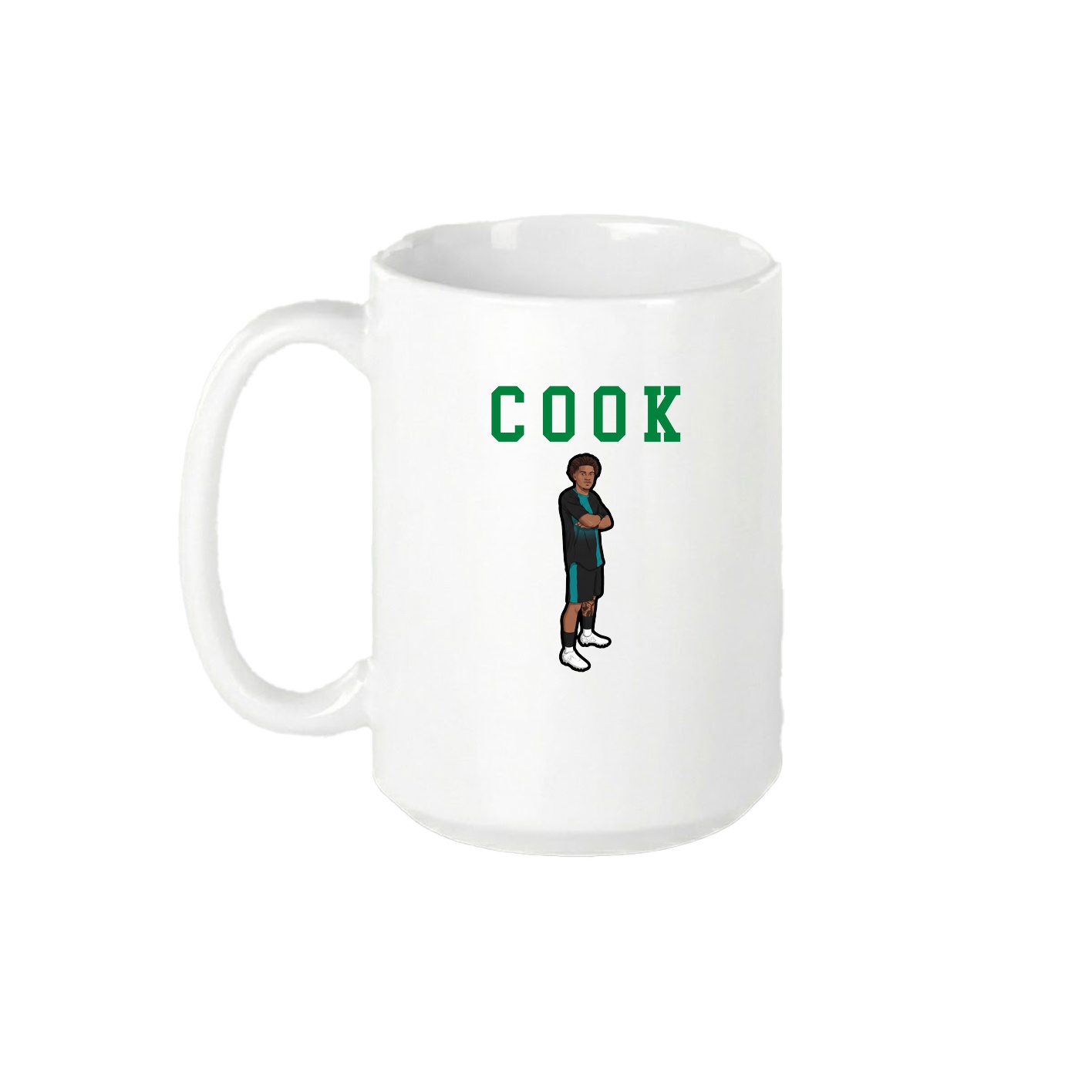 15oz Coffee Mug — Shirsey in White