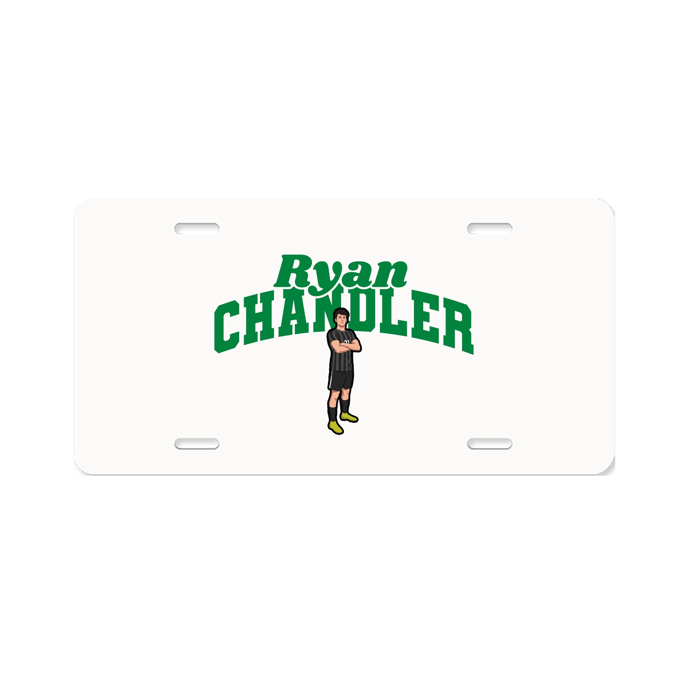 License Plate — Signature Arch in Classic