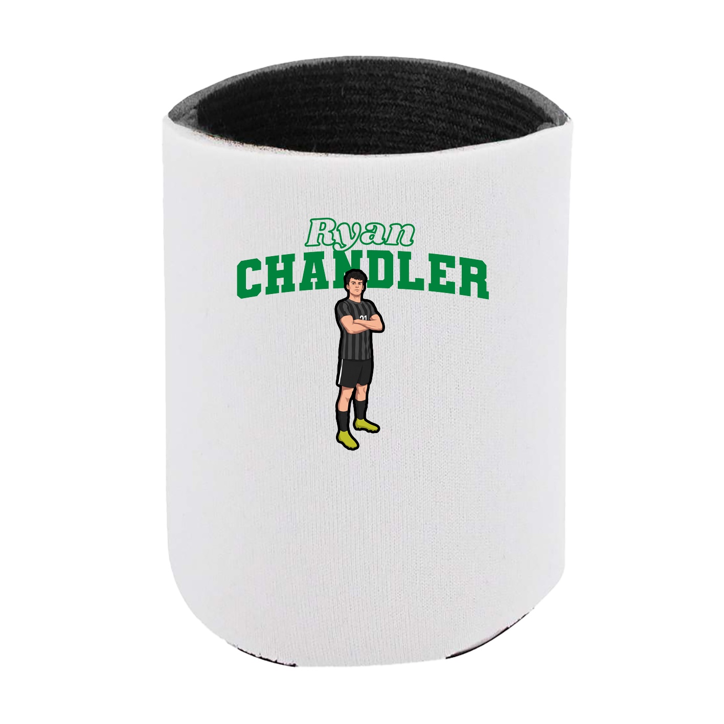 Can Holder — Name Arch in White
