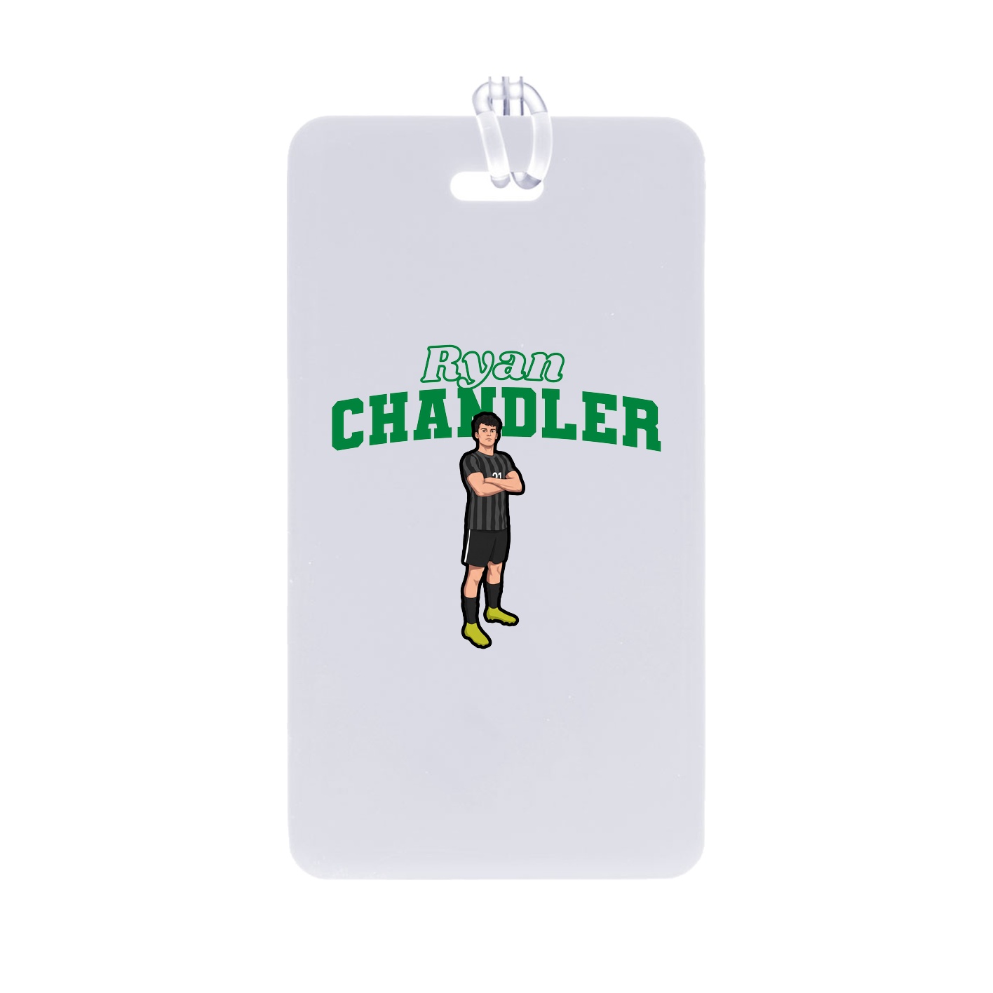 Bag Tag — Name Arch in Classic
