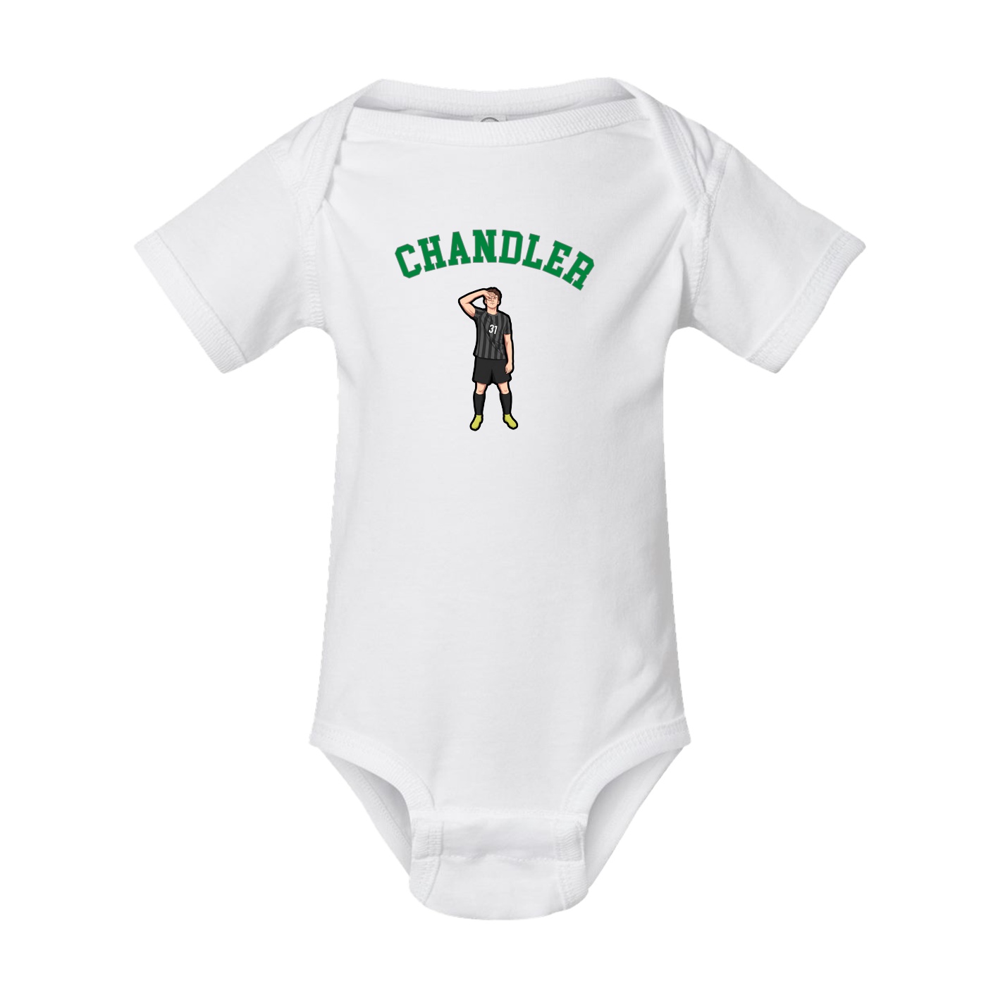 Baby Onesie — Shirsey Arch in White