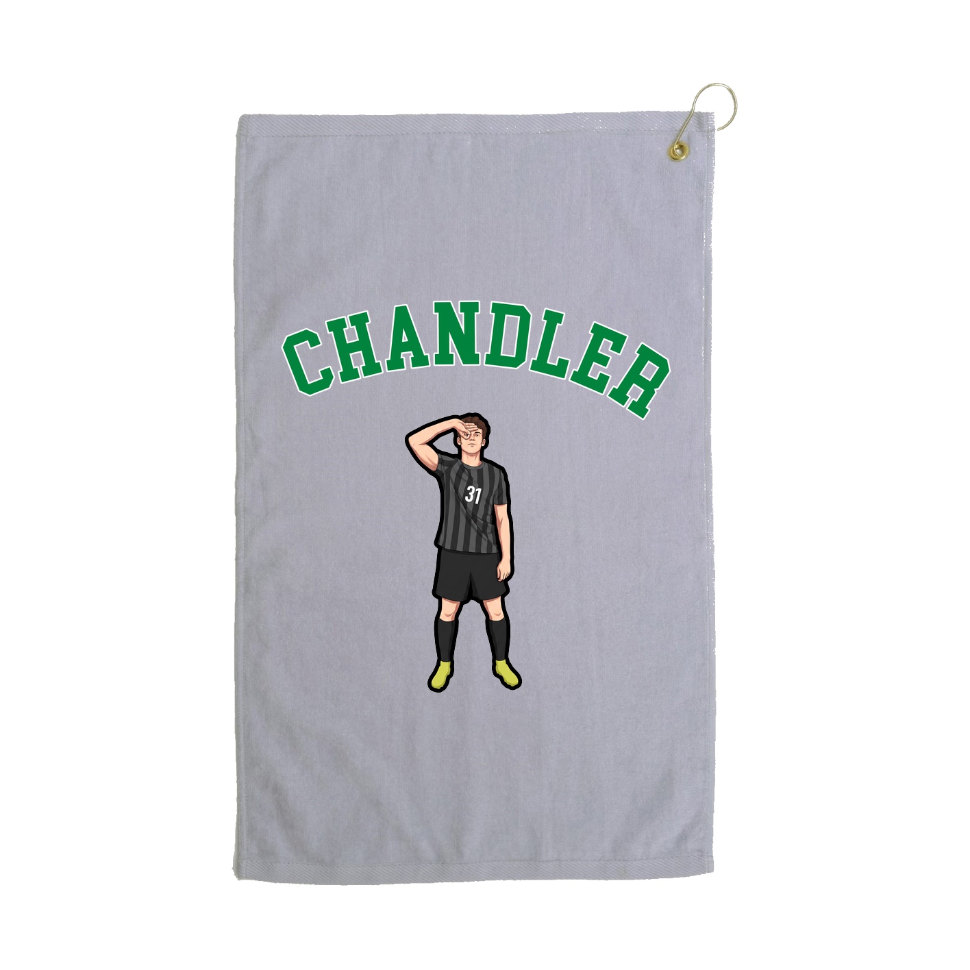 Golf Towel — Shirsey Arch in Grey