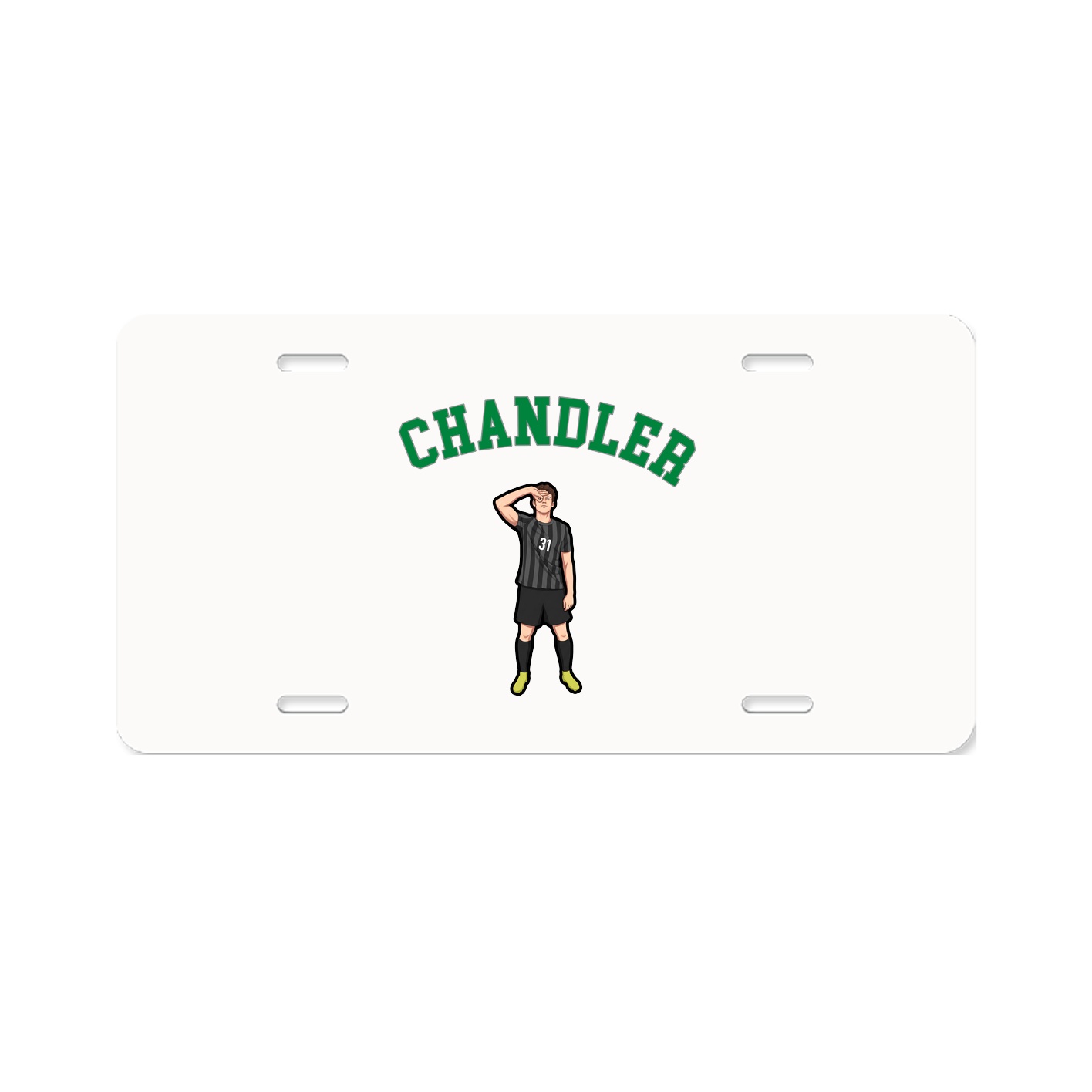 License Plate — Shirsey Arch in Classic