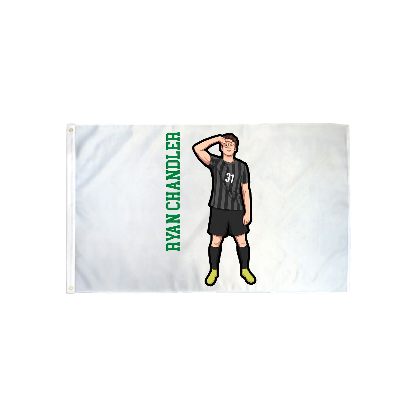 3x5 Flag — Name Vertical in Classic