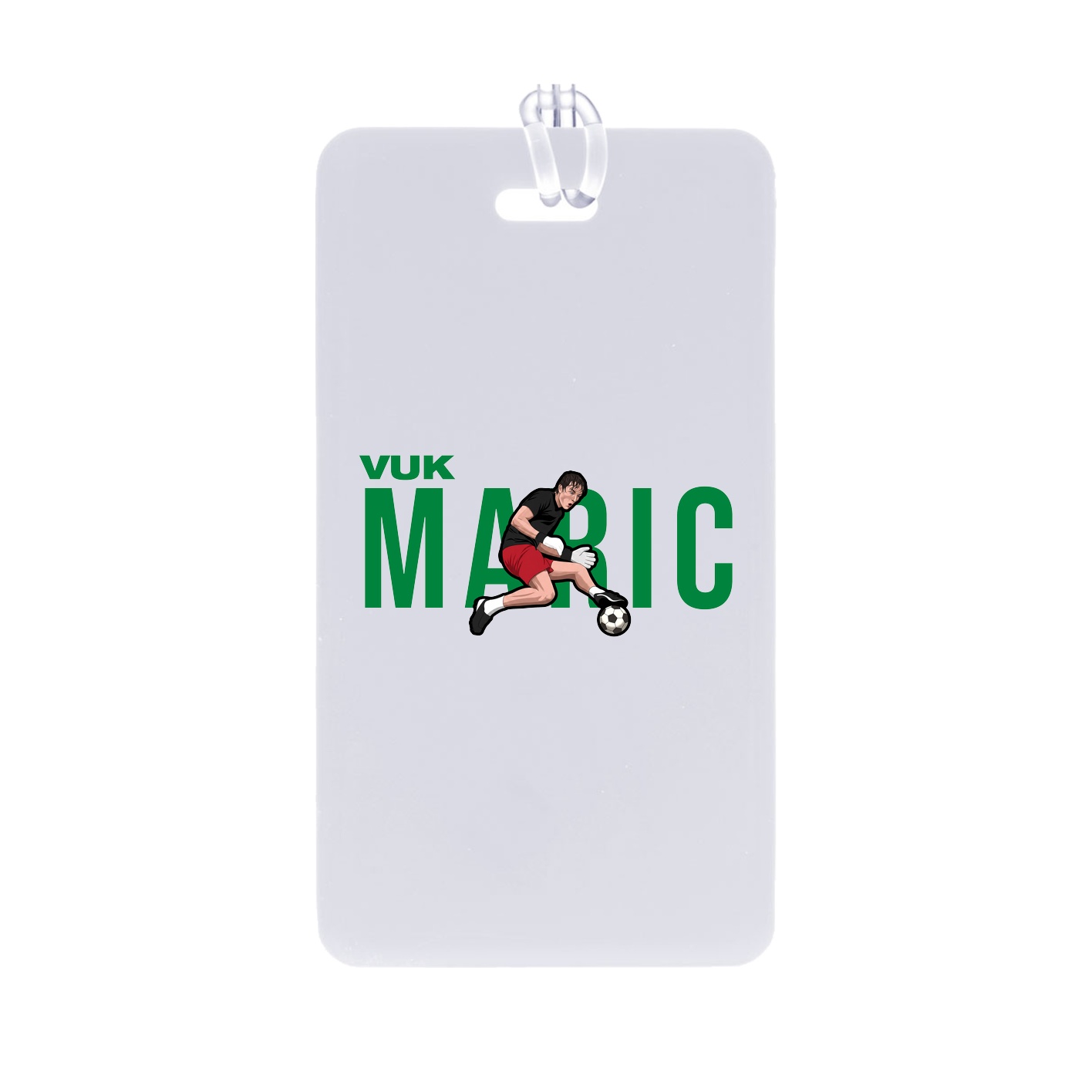 Bag Tag — Player Name in Classic