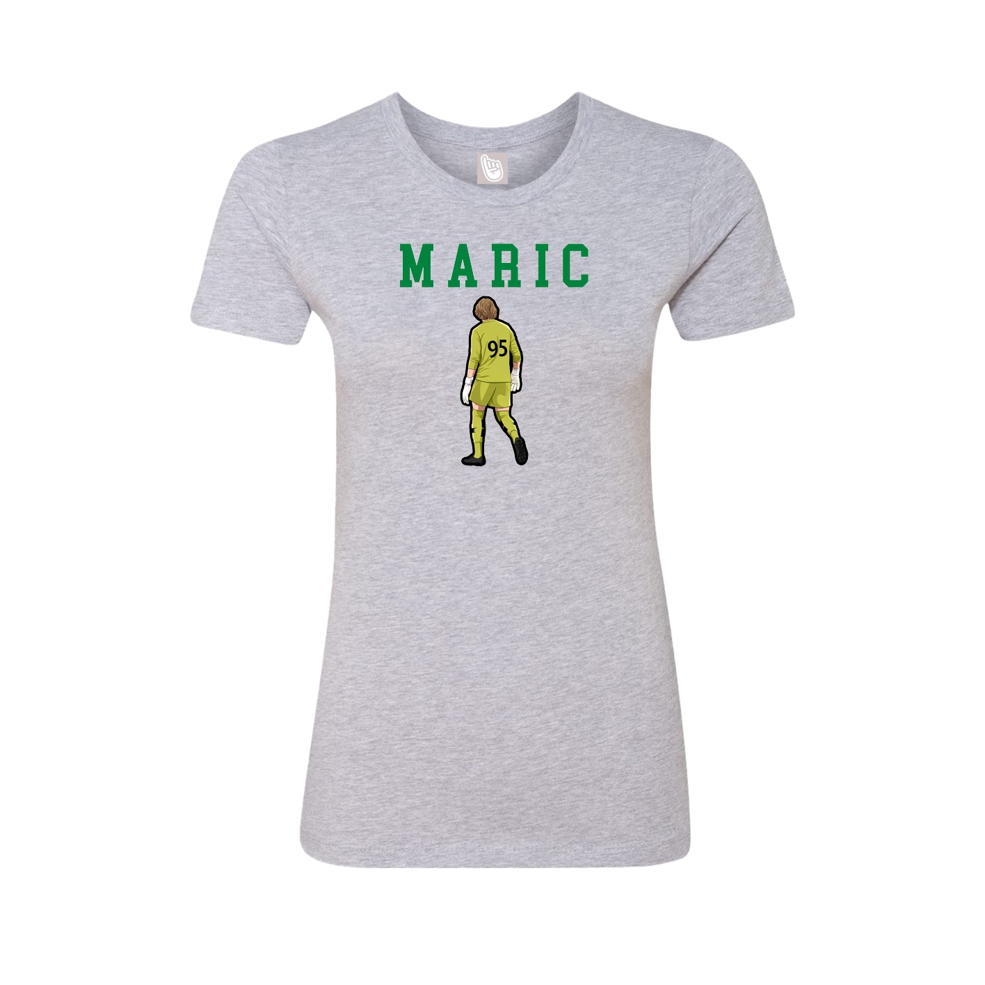 Fitted Women's Tee — Shirsey in Grey
